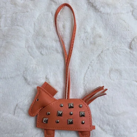 War Horses Bag Charm | Studded Horse Silhouette - Picture 3 of 9